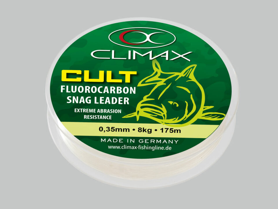 Climax Cult Carp Fluorocarbon Snag Leader