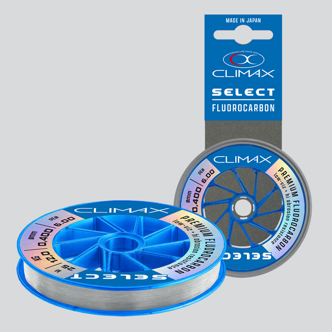 Climax Select Fluorocarbon Verpackung und Spule