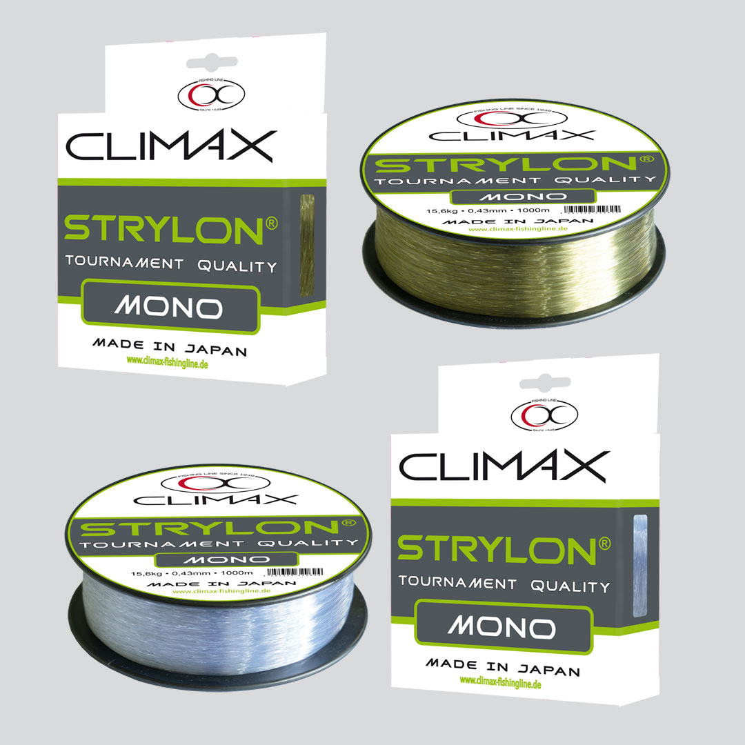 Climax Strylon Serie 1000m Spulen Verpackungen