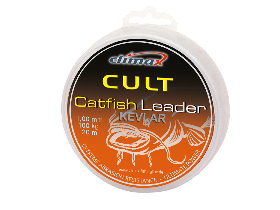 Climax Cult Catfish Leader Kevlar Leader, Verpackung