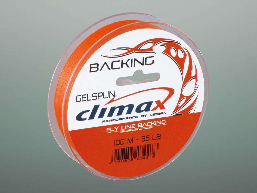 Climax Flyfishing Gelspun Backing, Verpackung