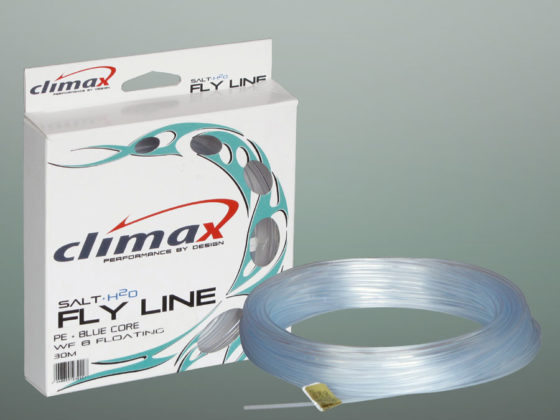 climax Flyfishing – PE+Blue Core, Verpackung und Schnur