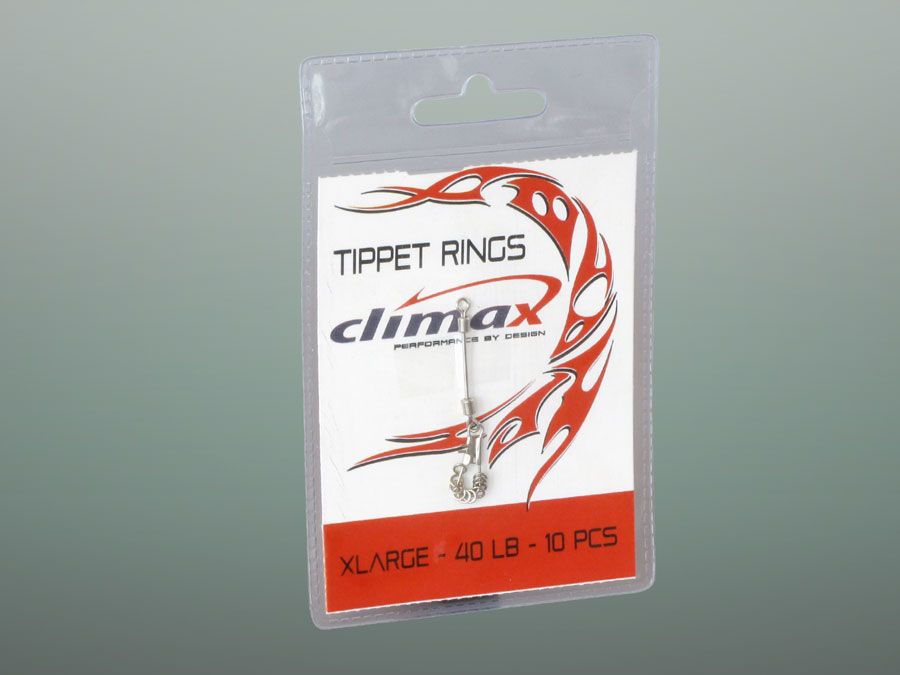 Climax Flyfishing Tippet Ringe, Verpackung